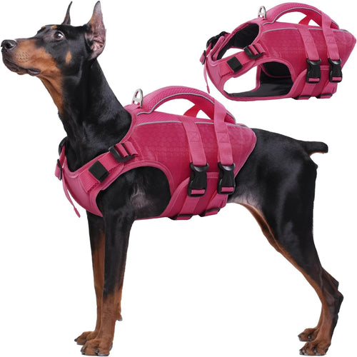 TREKROV™ High-Flotation Dog Life Jacket — Adjustable, Reflective & Lightweight